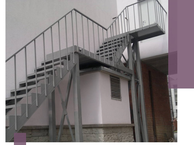 Монтаж пожарных лестниц под ключ в Ачинске с гарантией качества