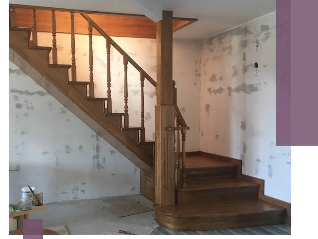 Ремонт деревянных лестниц в Ачинске: быстро и качественно