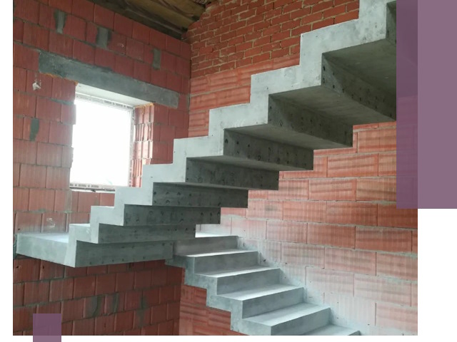 Бетонные лестницы под ключ в Ачинске: монтаж, демонтаж, ремонт