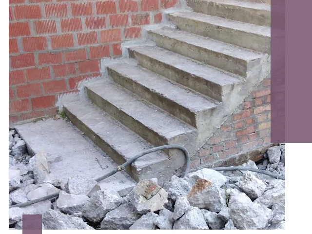 Демонтаж бетонных лестниц в Ачинске: быстро и безопасно