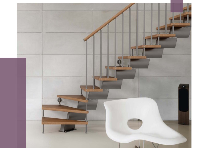 Монтаж модульных лестниц в Ачинске от 6281 руб. 