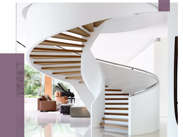 Винтовые лестницы в Ачинске под ключ от 48118 руб. | ПРОЛЁТ-Чнс