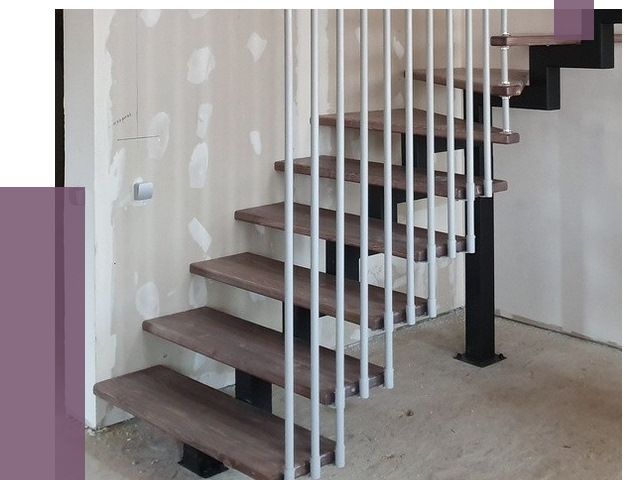 Монтаж лестниц на больцах в Ачинске от 8307 руб. — надежно| ПРОЛЁТ-Чнс