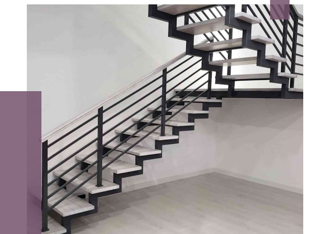 Лестницы на металлокаркасе под ключ в Ачинске от 12663 руб. | ПРОЛЁТ-Чнс