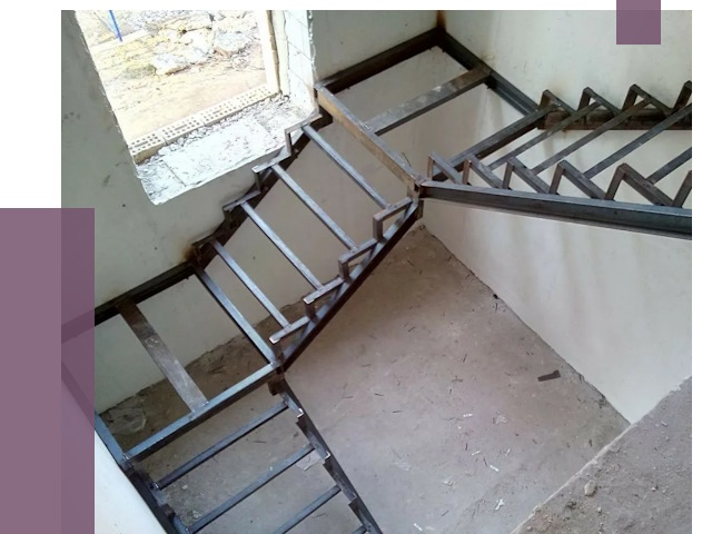 Монтаж лестниц на металлокаркасе в Ачинске от 12663 руб. — ПРОЛЁТ-Чнс