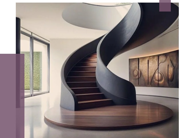 Элитные лестницы под заказ в Ачинске от 187405 руб. — ПРОЛЁТ-Чнс