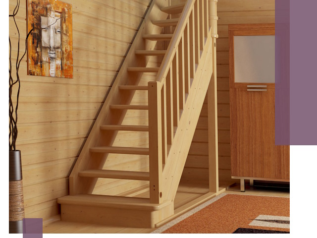 Лестницы эконом класса под ключ в Ачинске — недорого и быстро