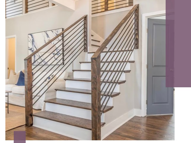 Лестницы для коттеджа под ключ в Ачинске — изготовление и монтаж