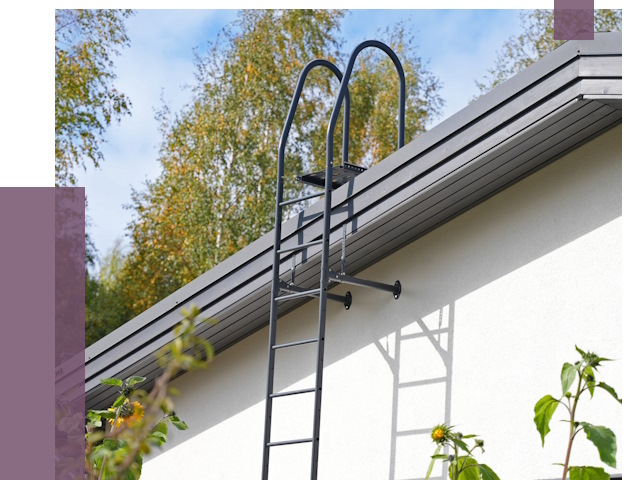 Лестницы на крышу в Ачинске от 18943 руб. — монтаж и монтаж ПРОЛЁТ-Чнс