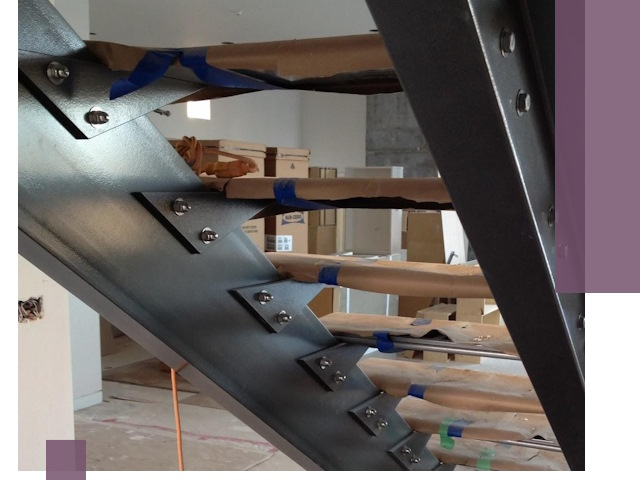 Усиление лестничных конструкций и усиление опор в Ачинске