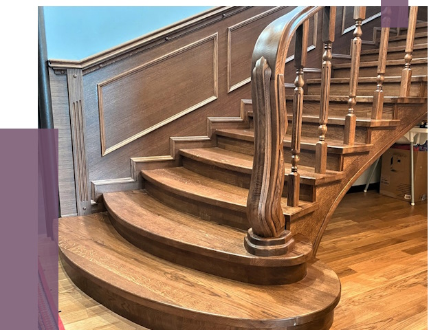 Дубовые лестницы под ключ в Ачинске от 174743 руб. — ПРОЛЁТ-Чнс