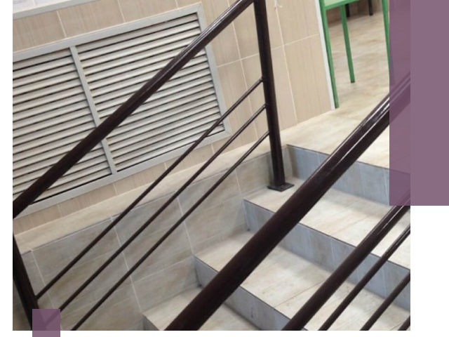 Изготовление перил из металла под ключ в Ачинске