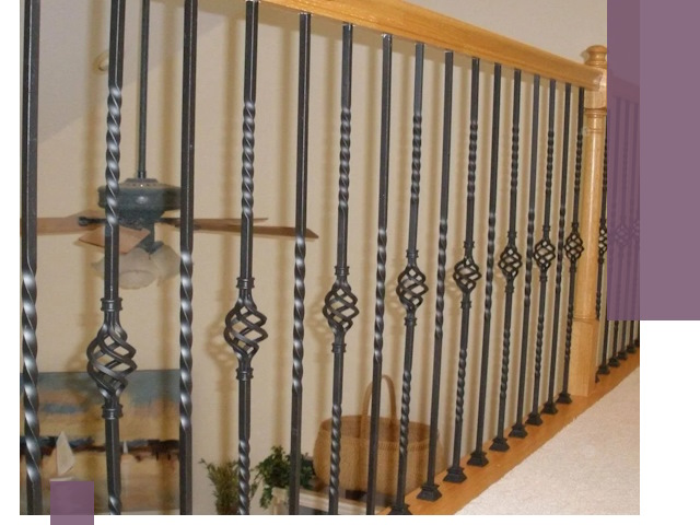Изготовление и монтаж кованных перил в Ачинске под ключ