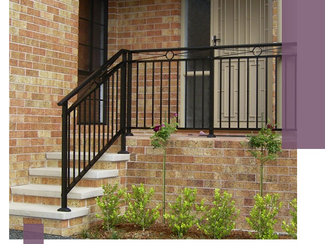 Уличные перила из металла под ключ в Ачинске