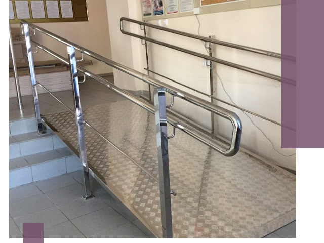 Перила для инвалидов в Ачинске — надежные поручни и ограждения
