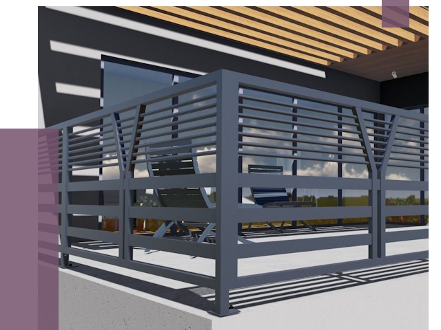 Изготовление балконных ограждений в Ачинске от 10637 руб. | ПРОЛЁТ-Чнс