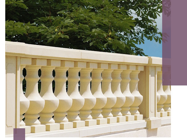 Установка балюстрады в Ачинске: изготовление и монтаж под ключ