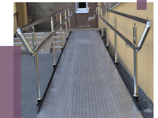 Пандусы в Ачинске от 12156 руб. — установка для инвалидов | ПРОЛЁТ-Чнс