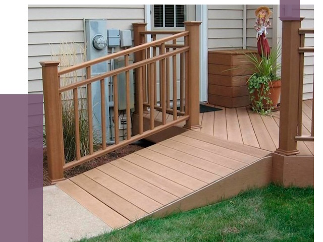 Пандус на крыльцо в Ачинске под ключ от 7699 руб. 