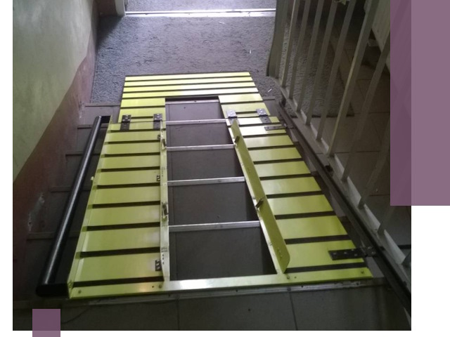 Профессиональный монтаж пандуса в подъезд в Ачинске