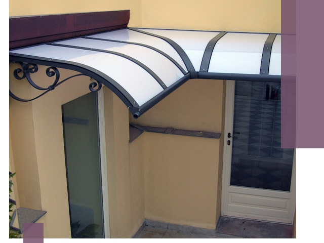 Монтаж козырьков любой сложности в Ачинске под ключ