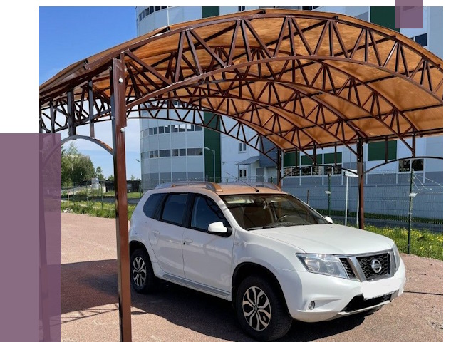 Недорогие навесы в Ачинске от 42546 руб.  | ПРОЛЁТ-Чнс