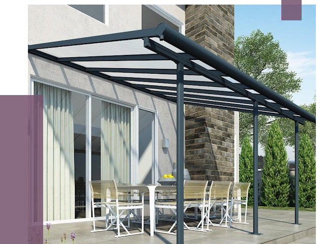 Навесы пристенные в Ачинске от 9016 руб. — монтаж и установка | ПРОЛЁТ-Чнс