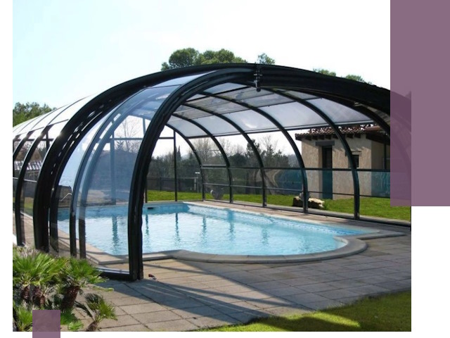 Навесы для бассейна в Ачинске: изготовление и монтаж под ключ