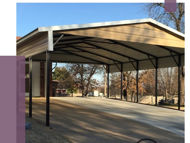 Двускатные навесы в Ачинске от 7952 руб.  | ПРОЛЁТ-Чнс