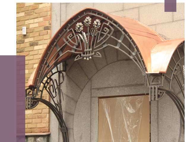 Арочные козырьки в Ачинске от 14435 руб. 