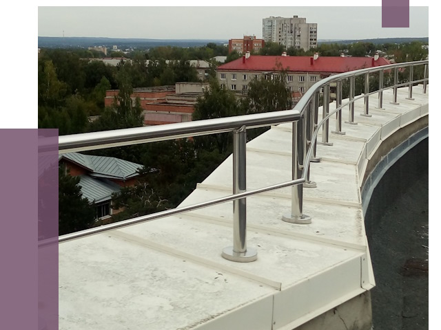 Парапеты и ограждения кровли в Ачинске от 4913 руб.