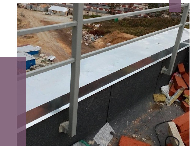 Монтаж парапетов в Ачинске от 4255 руб.  | ПРОЛЁТ-Чнс