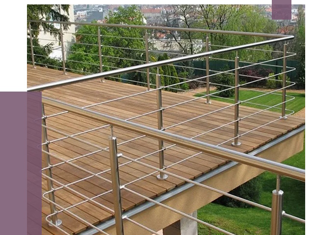 Алюминиевые парапеты в Ачинске под ключ от 7699 руб. 