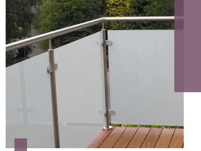 Алюминиевые парапеты для балконов и террас в Ачинске