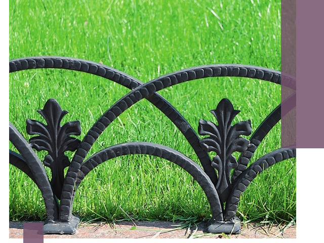 Декоративные металлические бордюры под ключ в Ачинске