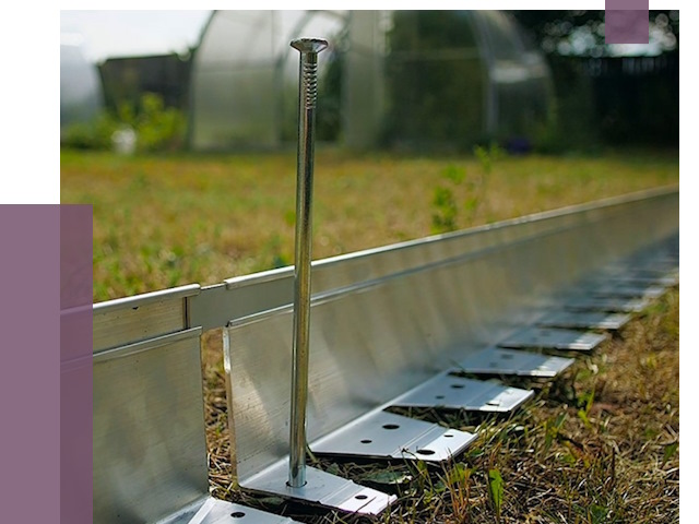 Металлические бордюры для газона в Ачинске от 4255 руб. | ПРОЛЁТ-Чнс