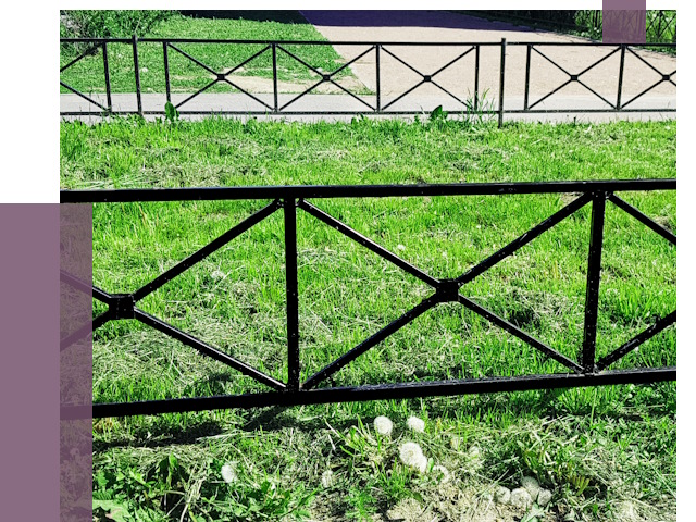 Металлические газонные ограждения в Ачинске от 4255 руб.