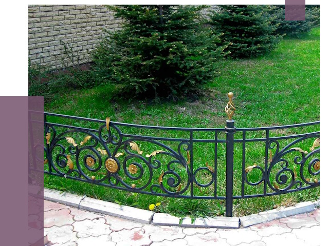 Кованые газонные ограждения в Ачинске от 7547 руб. — ПРОЛЁТ-Чнс