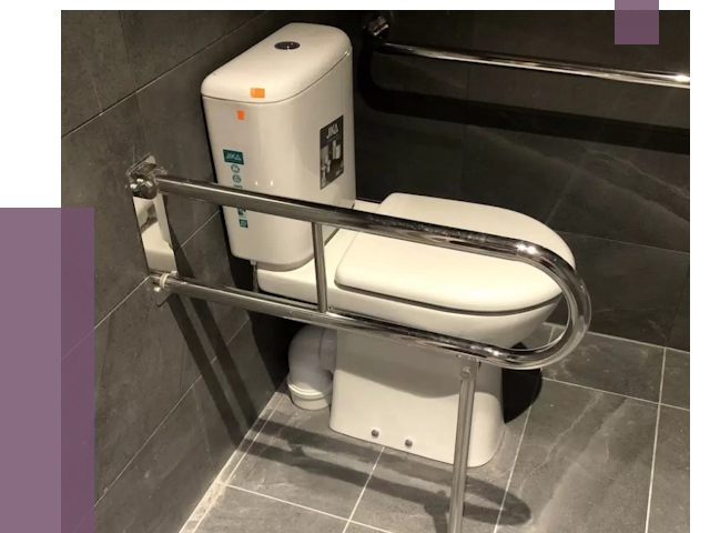 Поручни для санузлов в Ачинске от 4255 руб.  | ПРОЛЁТ-Чнс