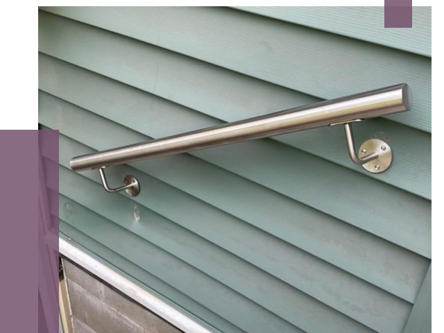 Поручни из нержавеющей стали в Ачинске от 7598 руб.  | ПРОЛЁТ-Чнс