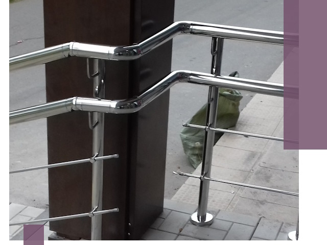 Монтаж поручней из нержавеющей стали в Ачинске качественно и быстро